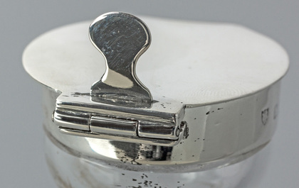 Antique Silver Whisky Noggin or Chota Peg - Whiskey Wine Label
